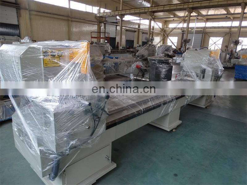 double head cutting saw for aluminum and upvc profile/window machine