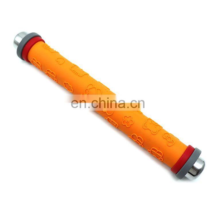 Best Selling Non-stick Decoration Silicone Covered Rolling Pins