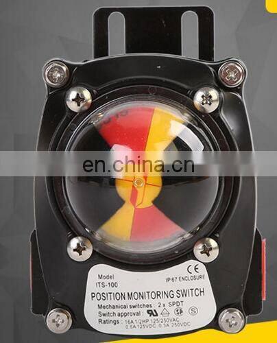 Position switch box solenoid valve safety switch