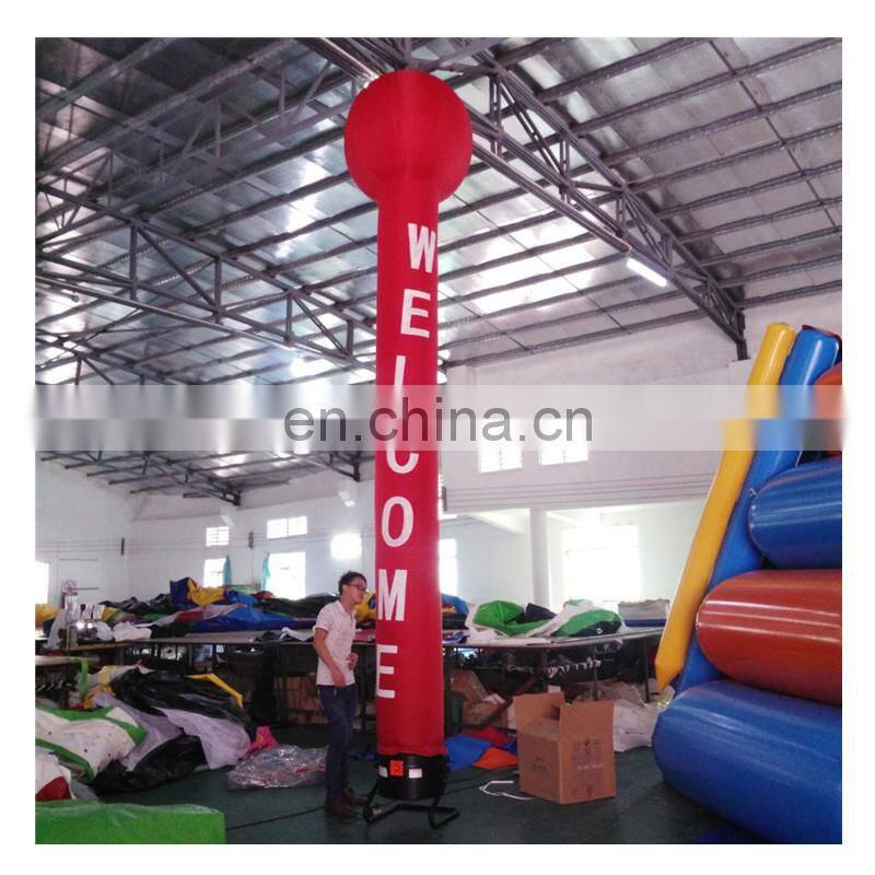 Shop Ball Shape Welcome Air Dancer Inflatable Advertising Dancer Blow Up Sky Dancer For Sale