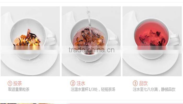 EU Standar Tea Dried Blending Fruit Tea With Mellow Taste