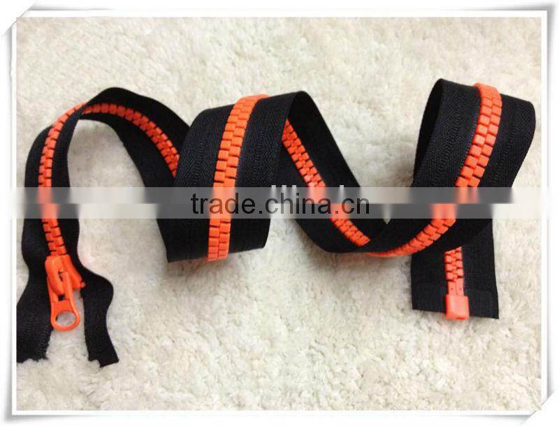 High Quality #15 Fashion Vislon Zipper With Colorful Teeth