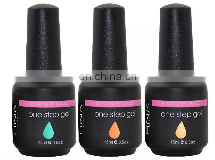 RONIKI High Gloss Nail Products Soak Off Uv One Step Gel Polish