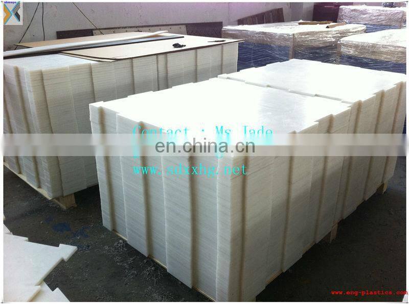 HDPE white sheet material for 2 hockey rinks