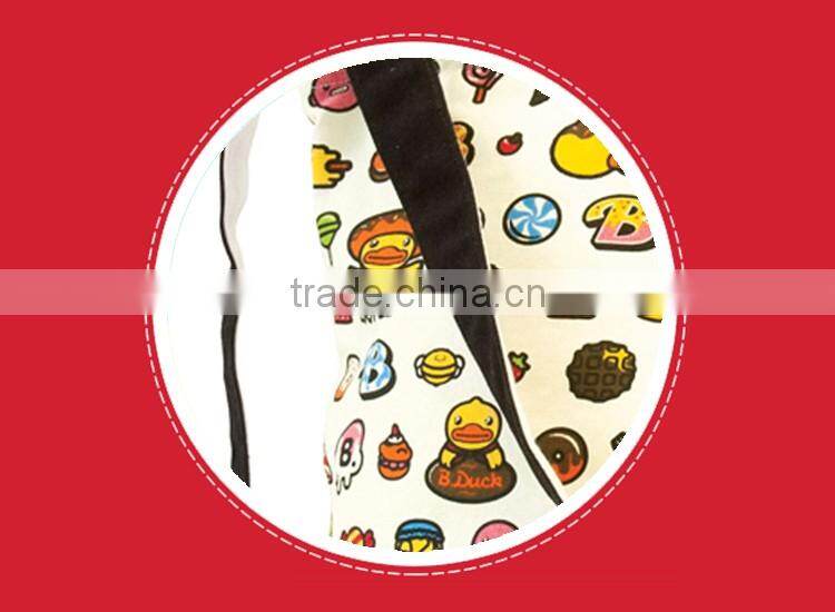 Fashion sublimation college student long strap shoulder bag for girls