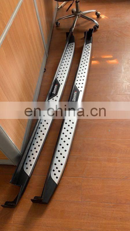 auto parts side step aluminium alloy running board for Hyundai Santa Fe 2019