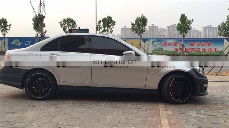 High quality PP material A&MG style body kit for Mercedes Benz old C-CLASS w204 front bumper rear bumper and side skirts