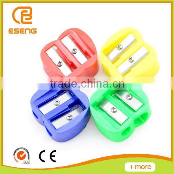 2015 Fruit shaped double blades pencil sharpener