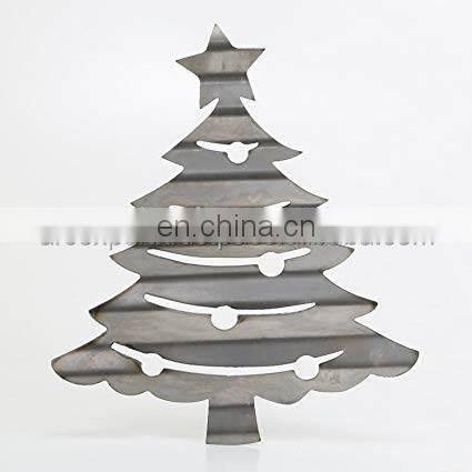 Christmas metal wall art