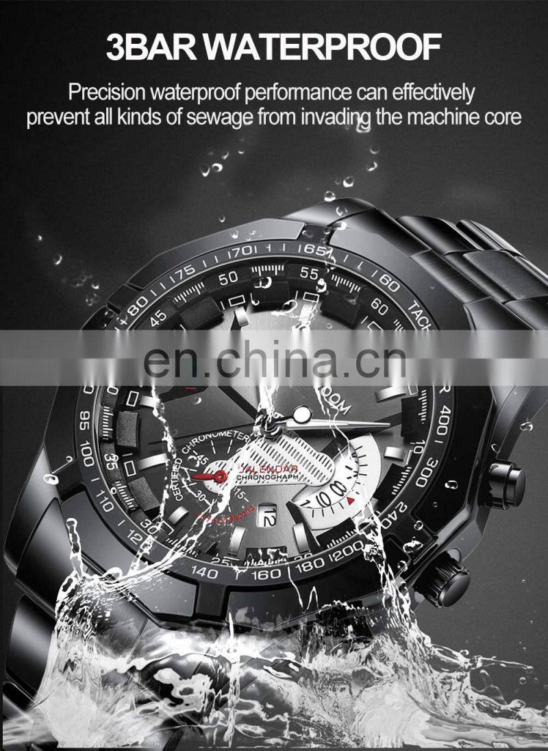 VA VA VOOM 238 New hot sale Quartz watch for men Stainless Steel Luxury Men Watch