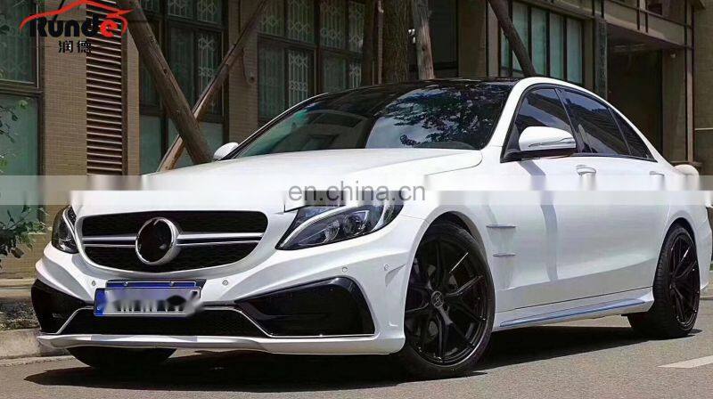 RUNDE W205 Calsn Style High Quality Auto Body Kit For 2016-2019 Mercedes BENZ W205