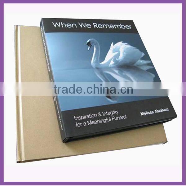 China custom cheap hardcover book printing services