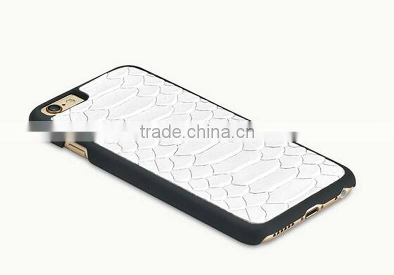 Wholesale python pattern leather cell phone case Mobile phone case for iphone 6/ iphone 6S leather accessories for iphone 7