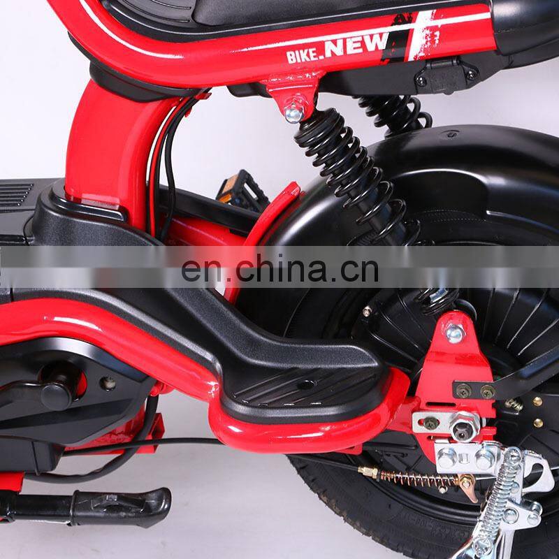 cheap Chinese factory price adult fashion new design electric bicycle 48v12ah electric scooter with pedal