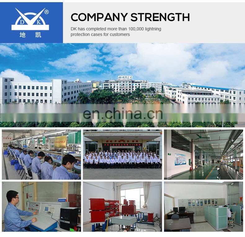 DK brand 2 in 1 power and signal lightning surge protector monitor network surge protector spd