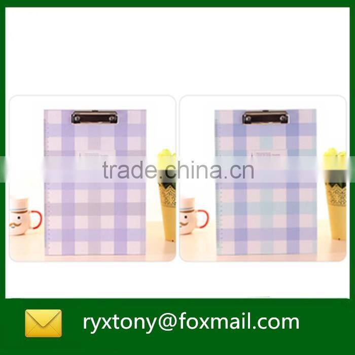 Customized menu clipboard with storage