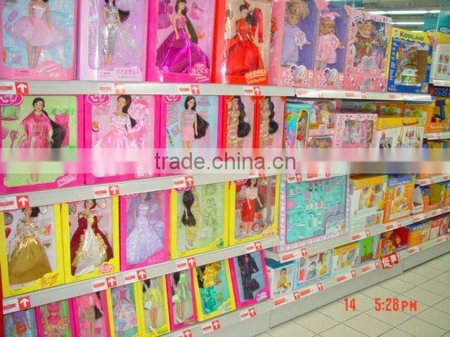American style dollar shop gondola shelving rack