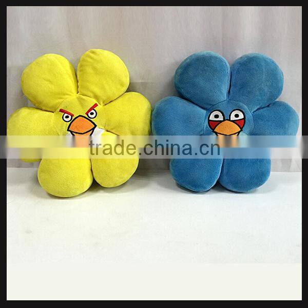 cheap large plush flower shape cushion floor cushions on sale