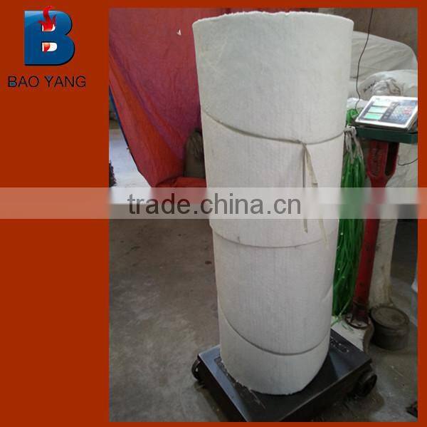 Refractory insulation ceramic fiber blanket