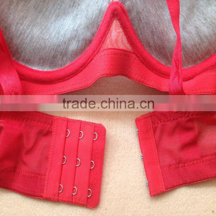 1.5USD 34-38B Cup High Quality Adjustable Fashional Ladies Push Up Sexy Bra(gdwx219)
