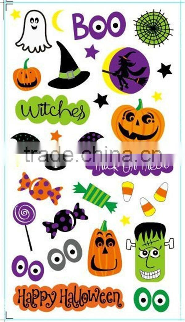 Hot sale sexy temporary halloween body tattoos stickers
