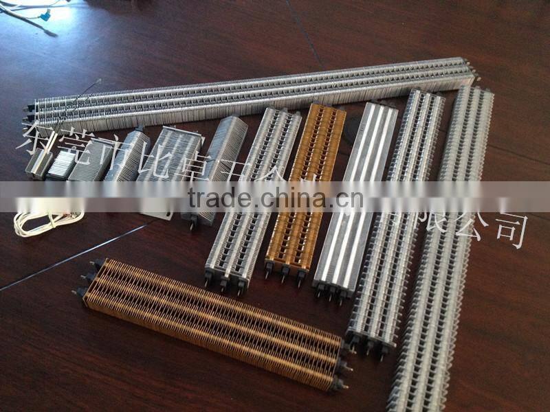 PTC non-surface-electrified heating parts for air-conditioner air curtain disinfection cabinet