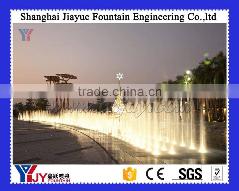 Project large scale music dancing floor fountain in big square