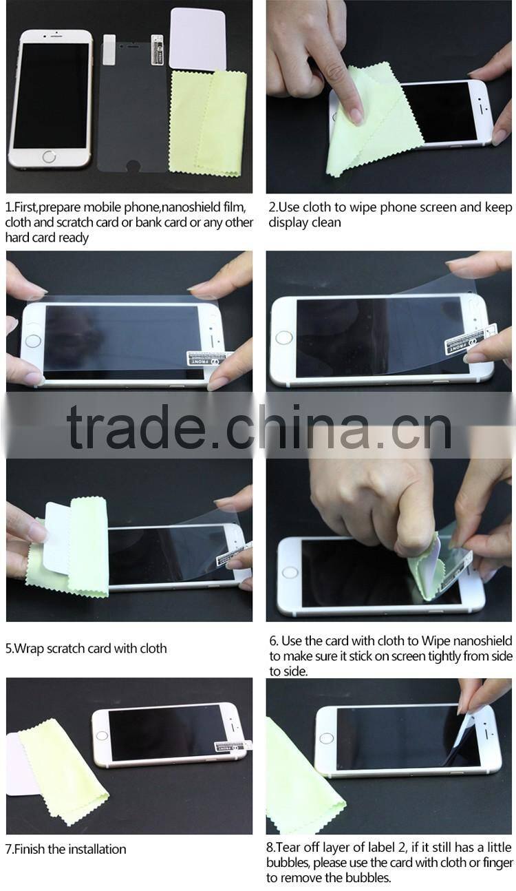 Best price!Anti bule ray screen film protector for Sony Z5