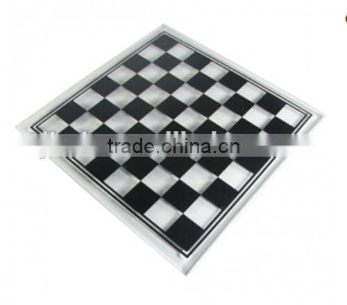 glass chess board