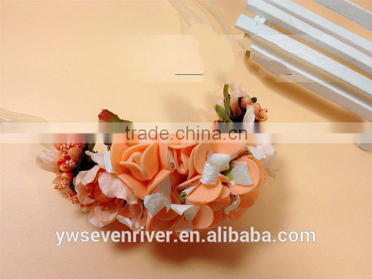 Sen is a tire on holiday simulation sisters flower bride hair bracelets bridesmaid wrist wedding turquoise jewelry