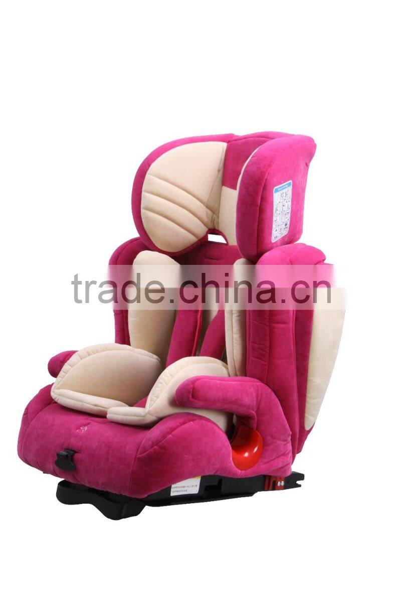 2016 high quality portable baby shield safety car seat For Group 1+2+3 #1512