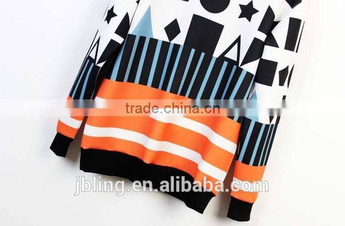 geometry high quality printed sweatshirt