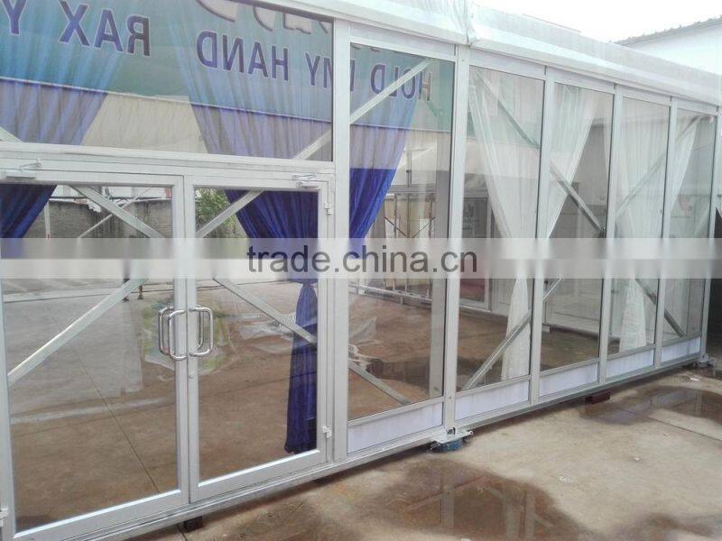 2016 New Design glass awnings canopies tent