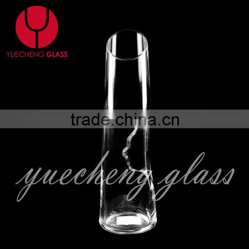Glassware Manufacturer handmade clear crystal red wine glass decanter
