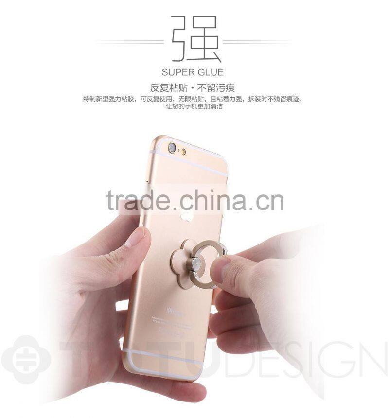 TOTU Anti-knock Rotating Kirsite PC Super Glue Ring Holder For Universal Mobile Digital Products MT-2909