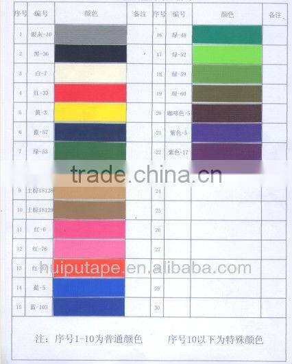 China offer custom natrual rubber adhesive duct tape