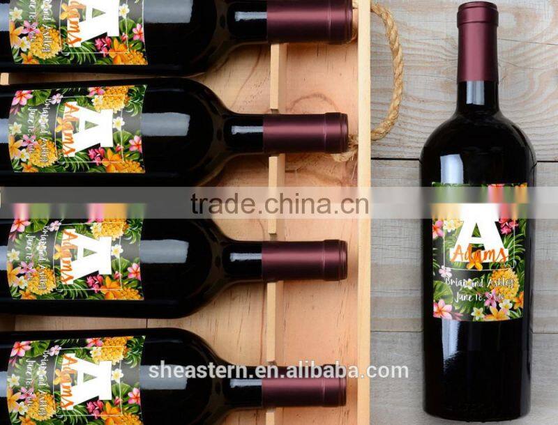 Customed Wine Label Printing