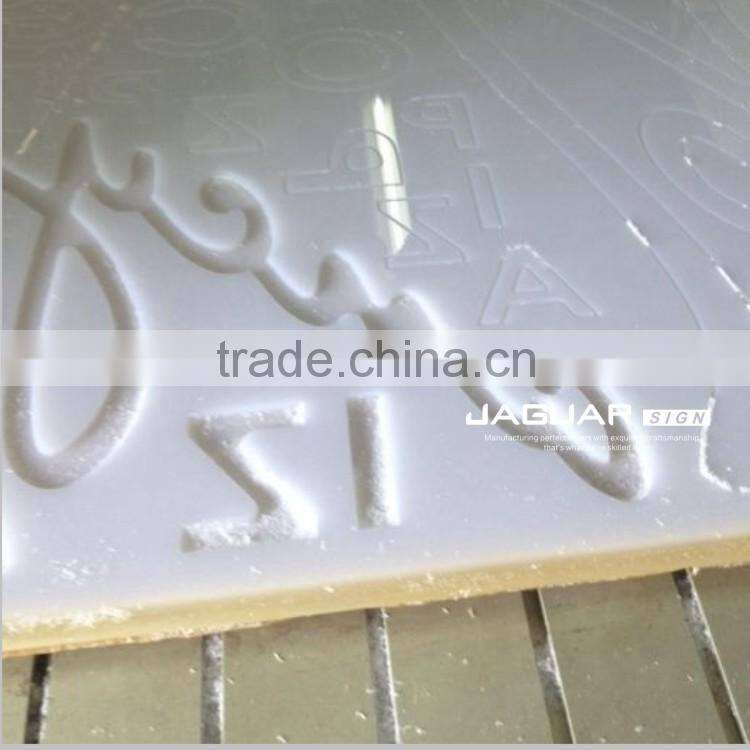 Vinyl applied 3d outdoor sign custom acrylic led facelit channel letter business shop sign