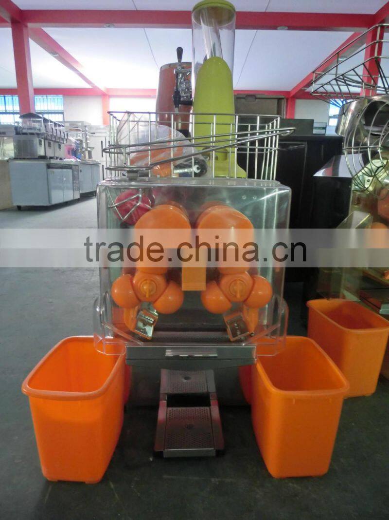 hot sale factory supply automatic orange juice squeezer machine(ZQW-2000E-2)