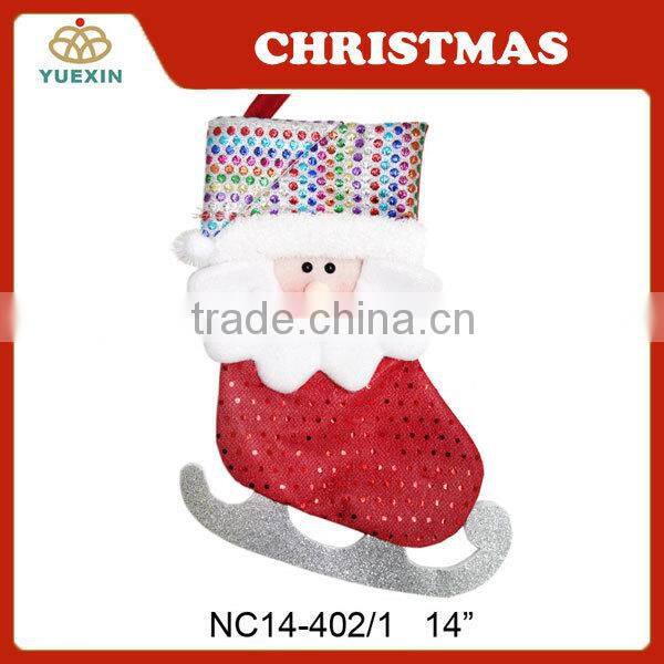 2014 new design Christmas Stcoking, Christmas Stocking Gift Decoration