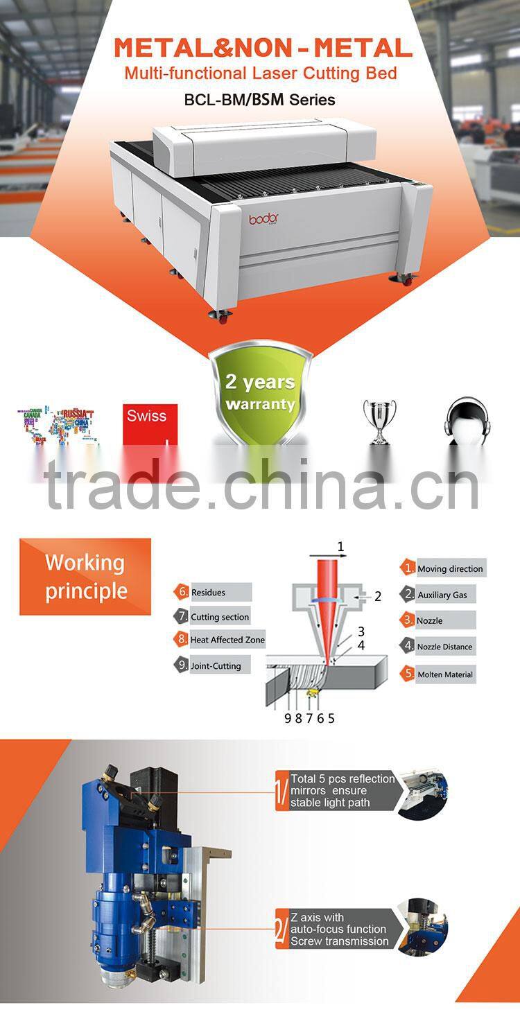 bodor laser metal & non metal cutting machine