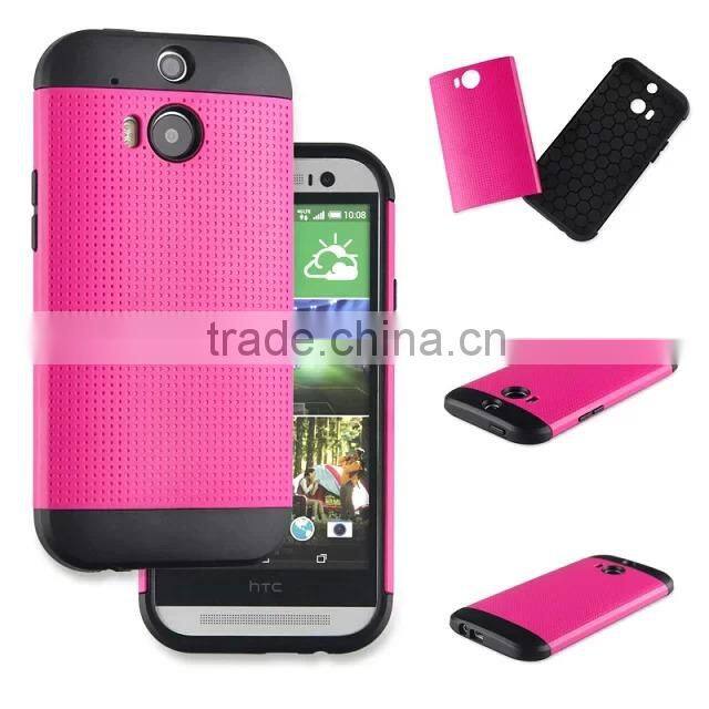 Super Slim 2 Tone Composite Hybrid Case for One M8