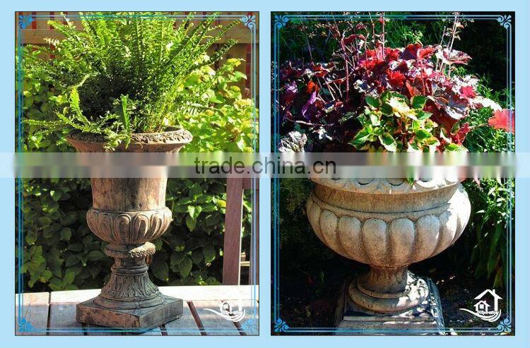 Flower urns pottery