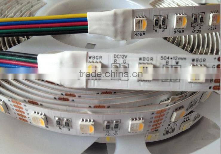 5050black PCB 24V LED lght Strip 5050s RGB W LED Strip 5050 120LEDs, 12V 24V available, Waterproof