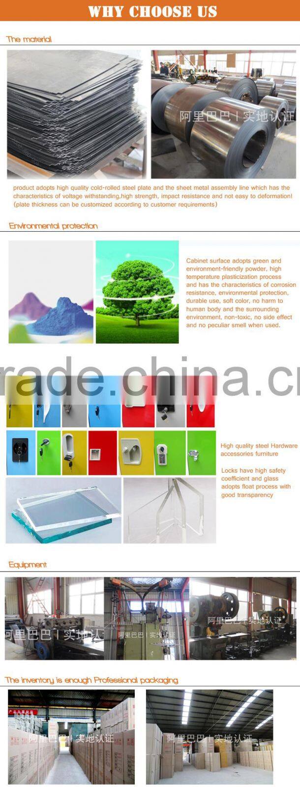 high quality school library stainless steel book shelf wooden book rack