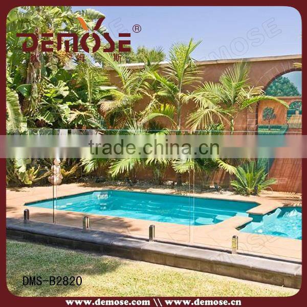 interior frameless glass railing/clamp for glass railings