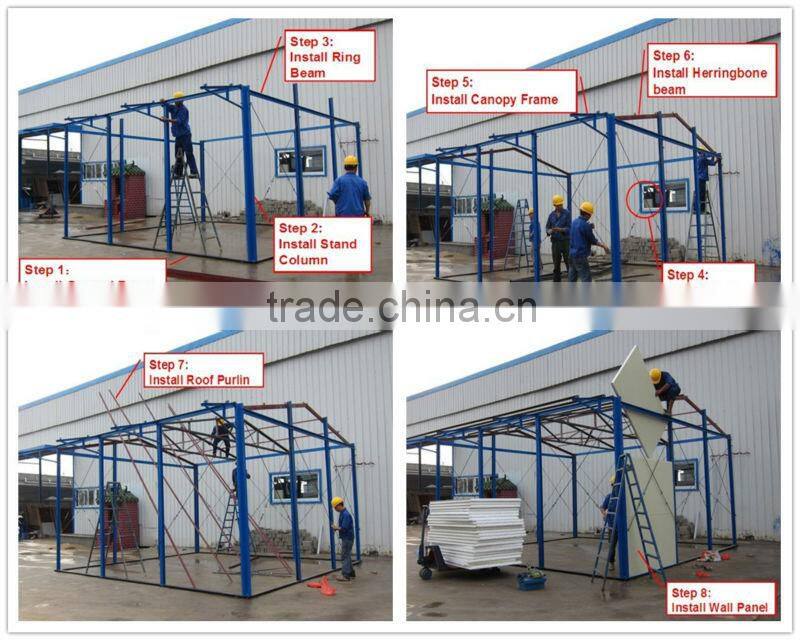 prefabricated restaurant small building designs