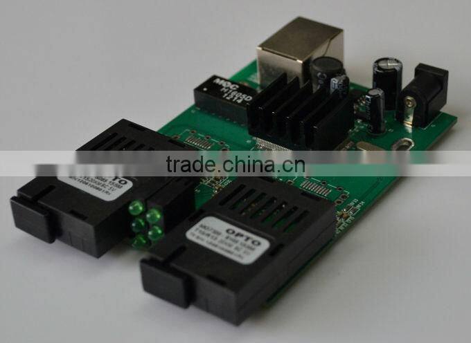 10/100M 3 ports RJ-45 Ethernet Switch/2FX+1TX Fiber Switch