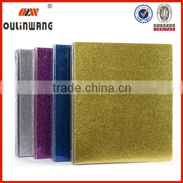 A4 hardcover clear file folder document holder