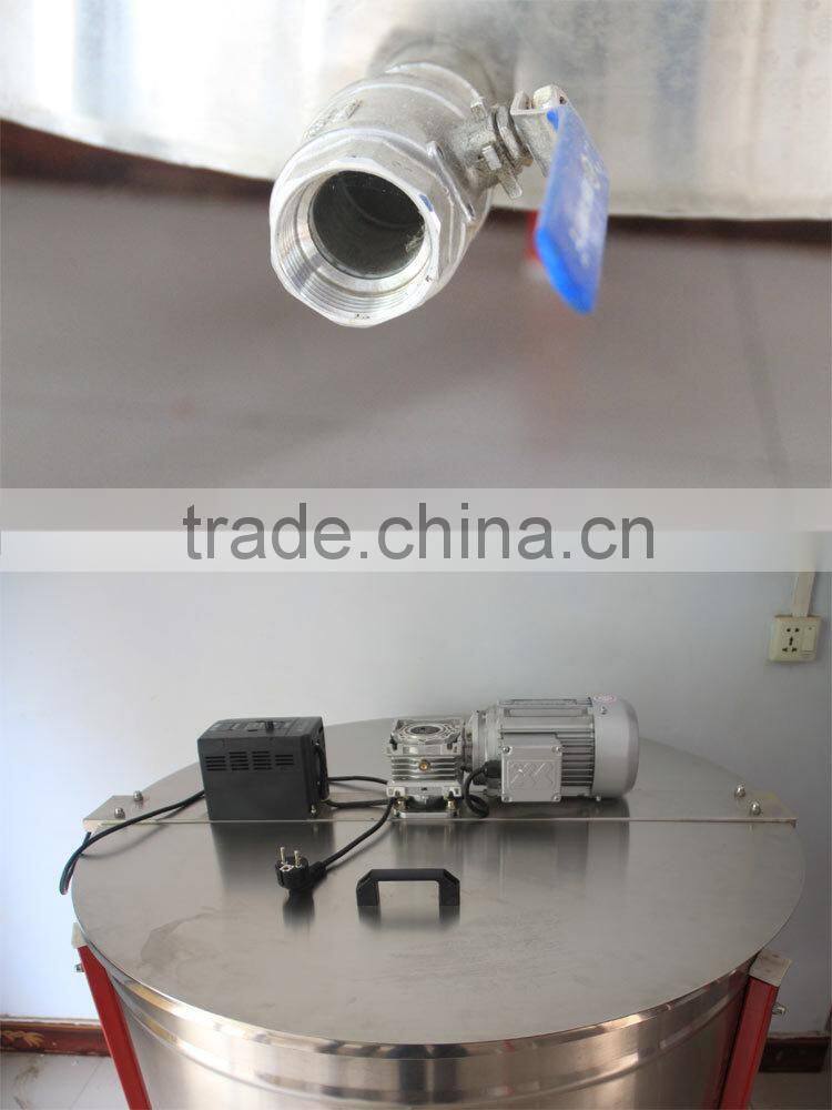 Hot sale 12 frame electric stainless steel honey extractor beekeeping equipments 2/3/4/6/8/12/24 frame honey extractor